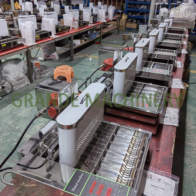 Mini Donut Machine Trailer Semi Automatic Donuts Machine and Fryer Belshaw Donut Machine