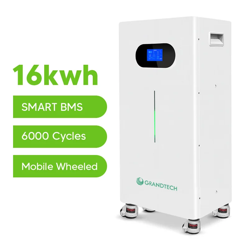 AZ EGYESÜLT ÁLLAMOK RAKTÁRKÉSZLETE 16kWh Lítium Napcellás Akkumulátor Keréken 51,2V 10kWh 20kWh 30kWh 40kWh Lítium Otthoni Energia Tároló Akkumulátor Rendszerhez