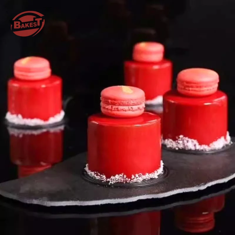 Round Shape Silicone French Dessert Mousse Mold for Pastry Baking and Fondant Cake Decoration Chocolate Making