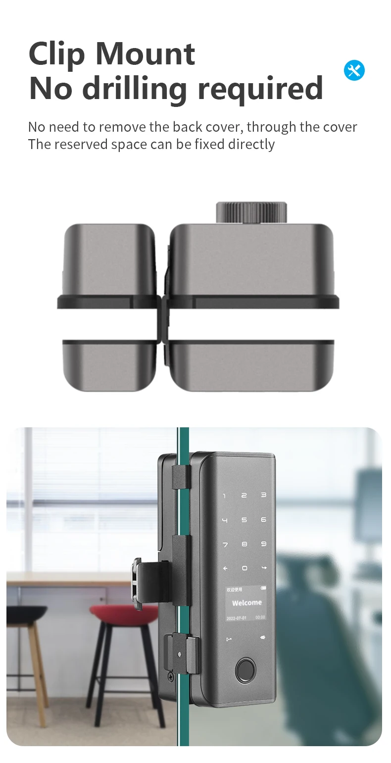 Factory Price Access Wifi Tuya Lock Electronic Door Locks for Homes Password App Unlocking Electronic Smart Door Lock