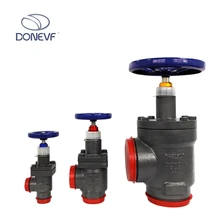 DN100 Refrigeration Steel Angle Stop Valves with High Quality