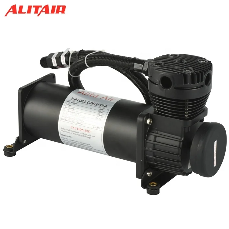 Compressore Aria 200 PSI 12V - 300W Per Sospensioni Pneumatiche E Auto - Foto 8