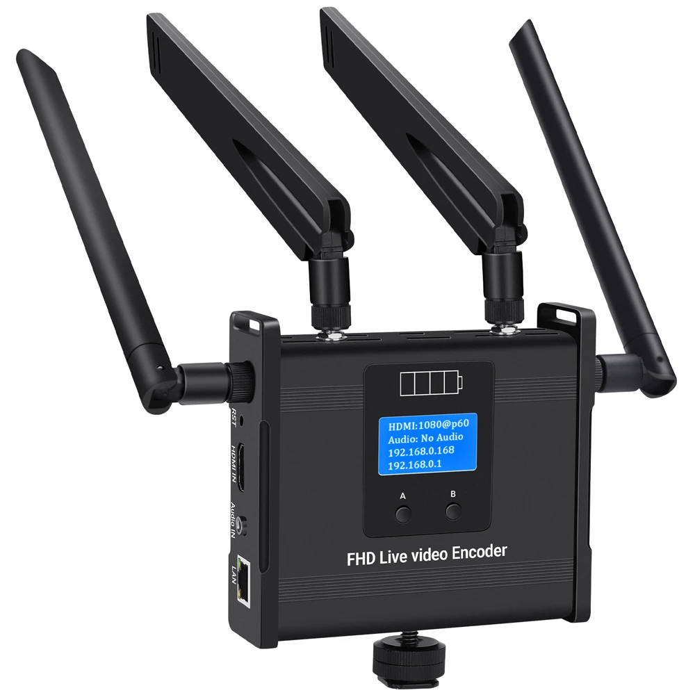 H.264 HDMI Video Encoder Support 4G/3G Sim Card , Wifi , LAN H.264 Video Encoder