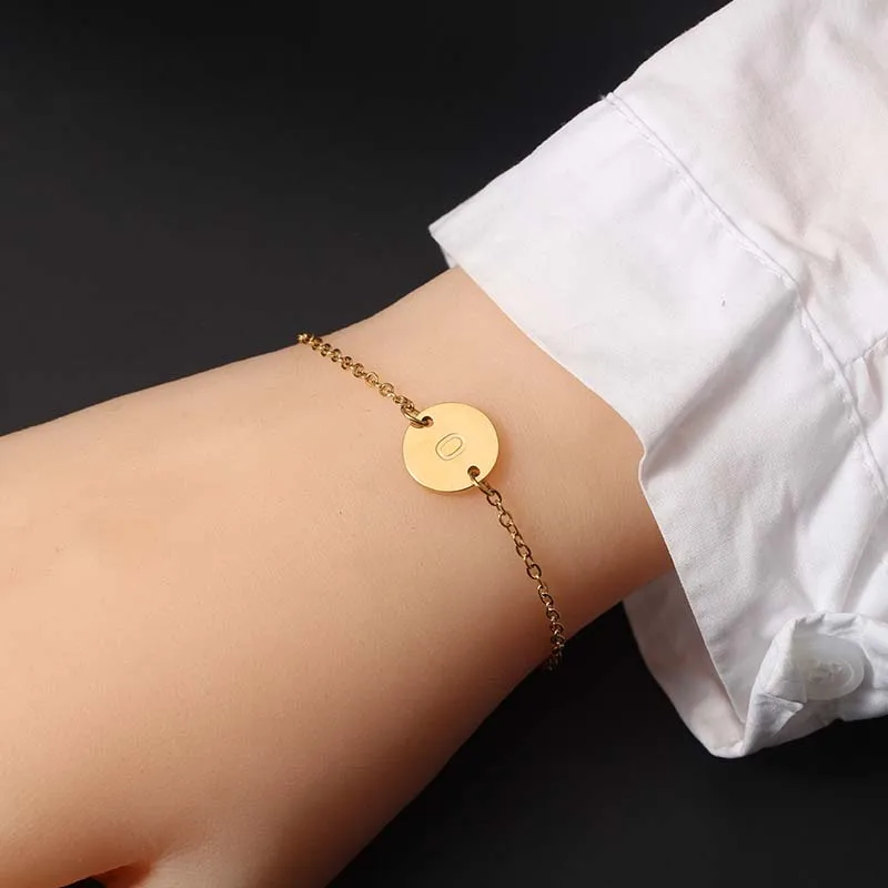 Initial Charm Bracelet