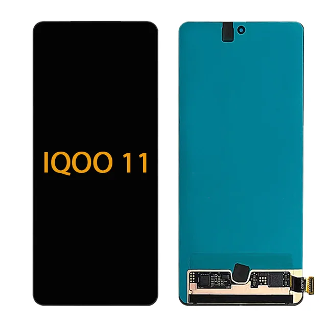 6.78" Original AMOLED For vivo iQOO 11 LCD Display Touch Screen Digitizer Assembly Replacement For iqoo11 LCD V2243A Screen