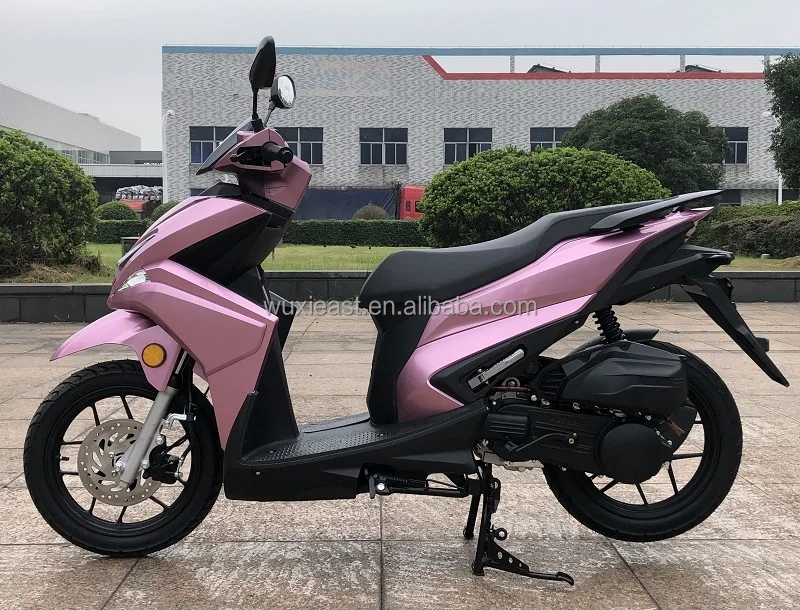 Popular Purple Adult Motorcycle 2 Wheel Gasoline Scooter 150CC