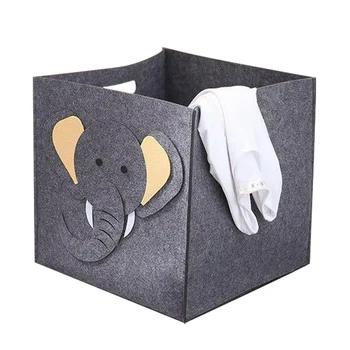 Wholesale Price Collapsible Felt Storage Basket Felt Storage Basket Sets China Custom Design Small Storage Felt Basket