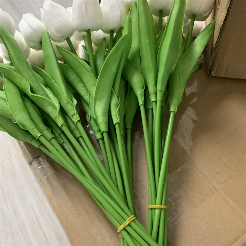 Grohandel Knstliche Echte-Touch Tulpen Blumen Hochzeitsdekoration PU  Echte-Touch Infinity Tulpen fr Inneneinrichtung