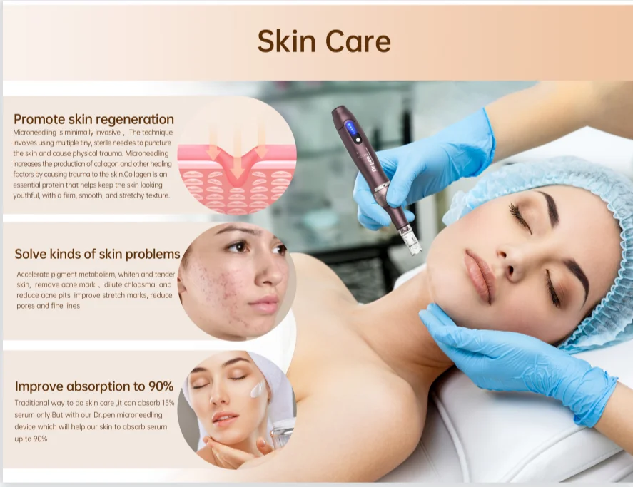 Acne Scars Dr Pen Facial A10 Derma Skin Pen Effective Acne