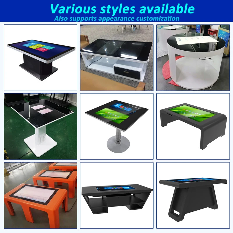 Pcap Display Table 10+ Marker IDs Multi-Touch Input Restaurant Interactive Multi Touch ...