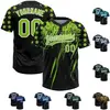 Black and Neon Green