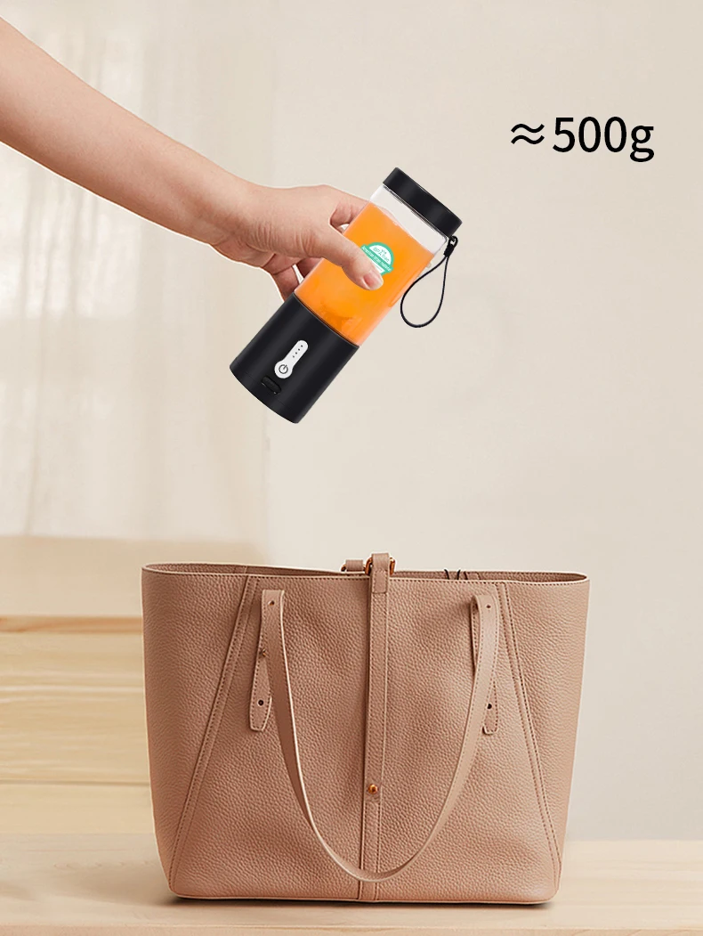 Portable Electric Juicer Blender Usb Rechargeable Smoothie Mixer_voghion.com