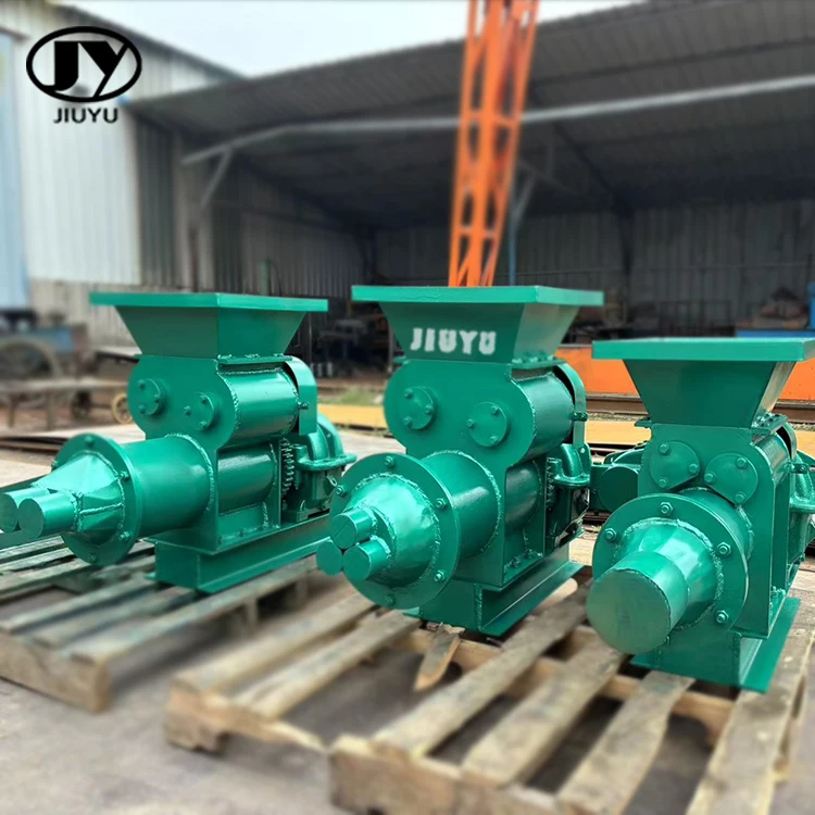 JIUYU PM250 Clay Brick Making Machine Soil Mud Mixing Extrusion Molding Pug Mill CE Certification