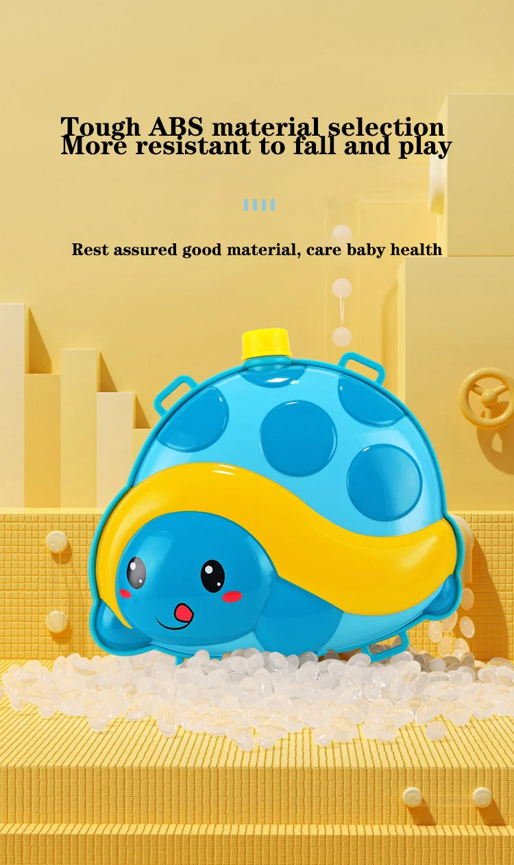 Children's Backpack Water Gun Toys Large Capacity Pullout Boys And