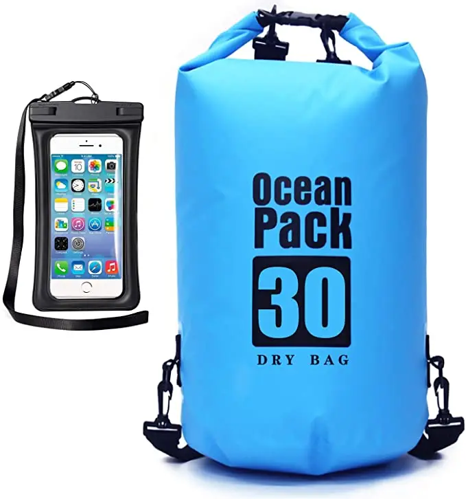PVC Floating Boating Kayaking Camping Waterproof Dry Bag Sack Ocean Pack 2L-30L 