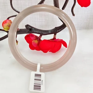 Fashion Coffee Ice Agate Simple Atmosphere Elegant Fashion Bracelet Suitable for Giving Women Gifts