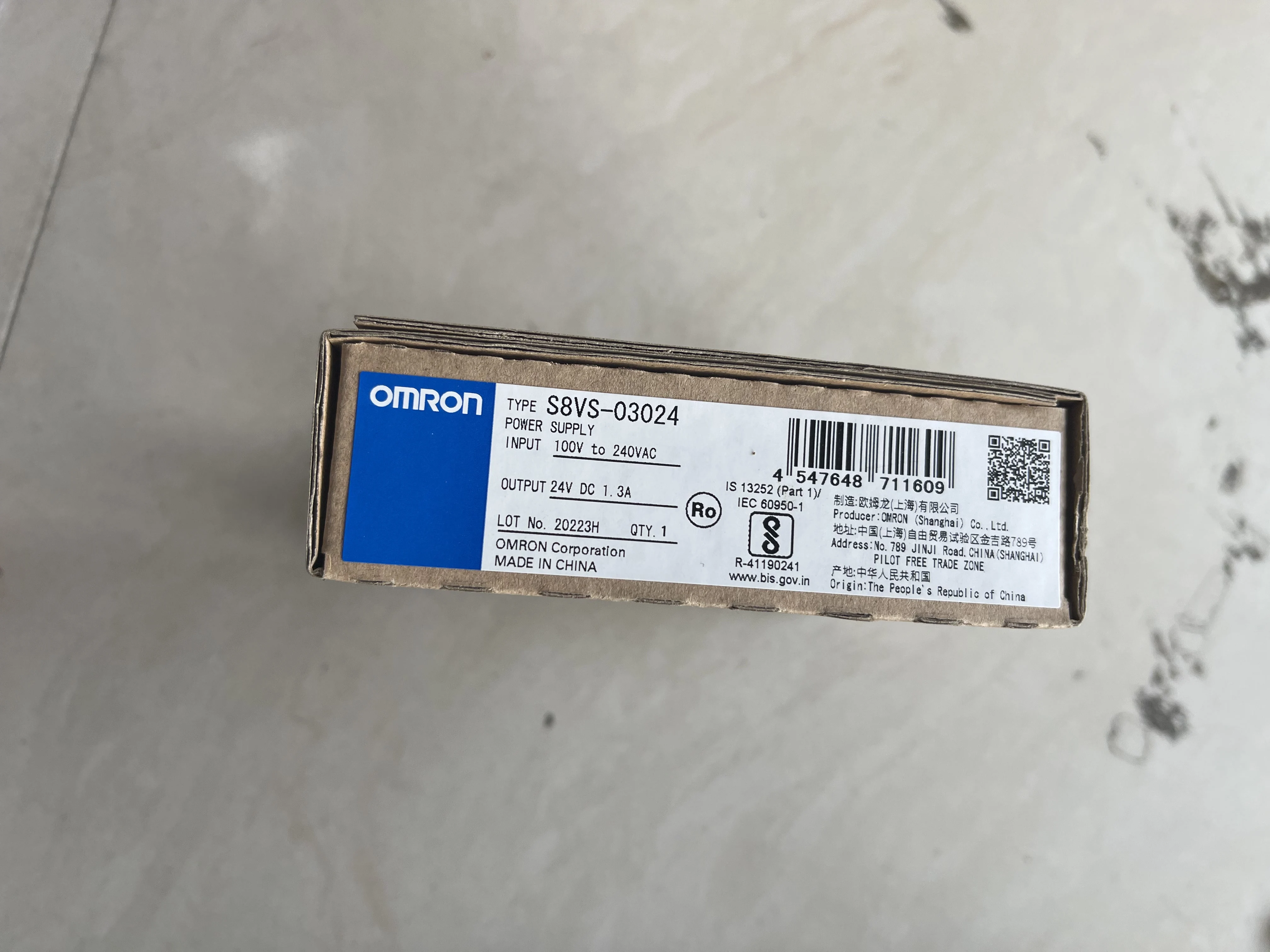 Omron Power Supply Unit S8VS-03024