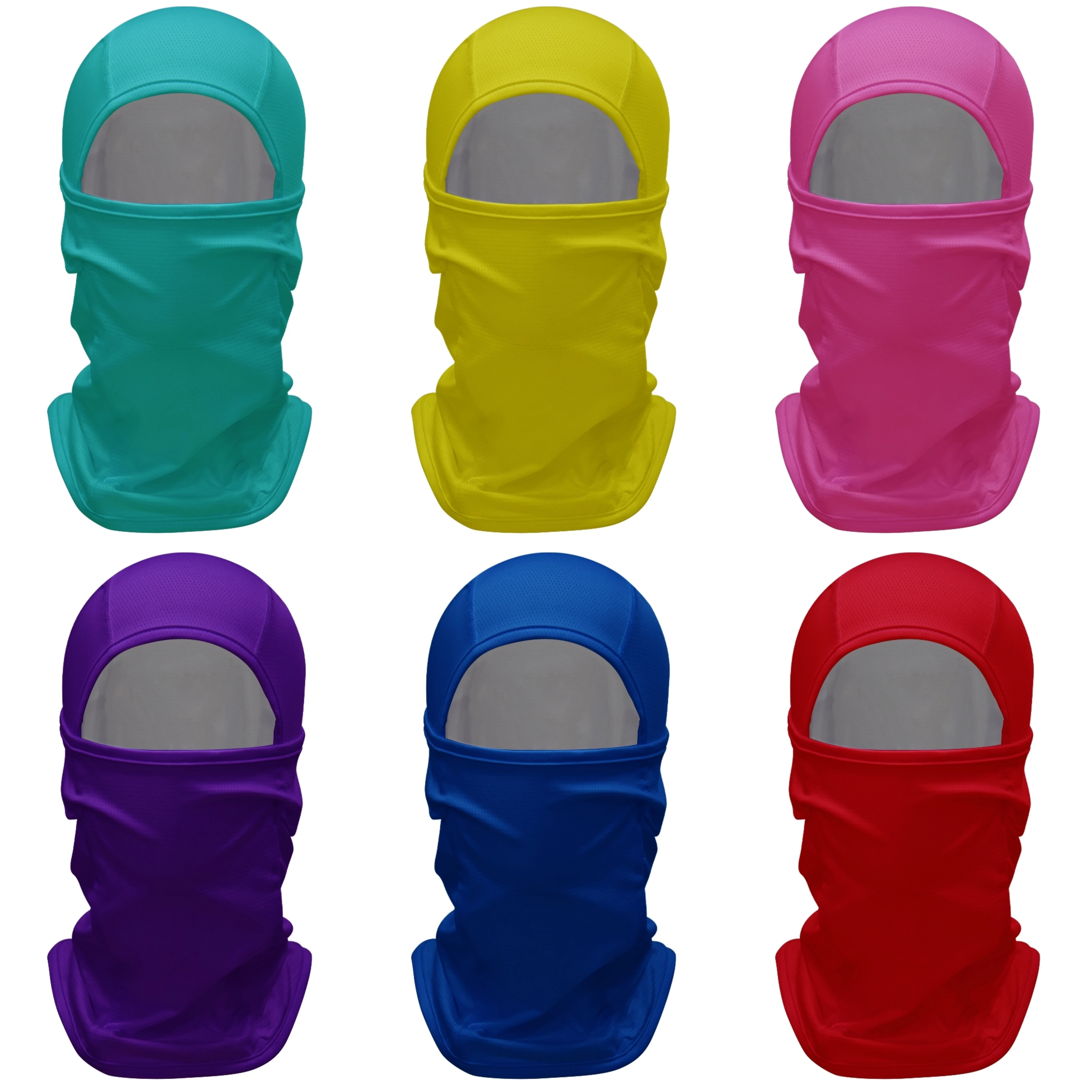 PURE Custom Solid Camo Uv Protection Hood Balaclava Face Mask Breathable Cycling Neck Scarf Gaiter Motorcycle Fish Ski Mask