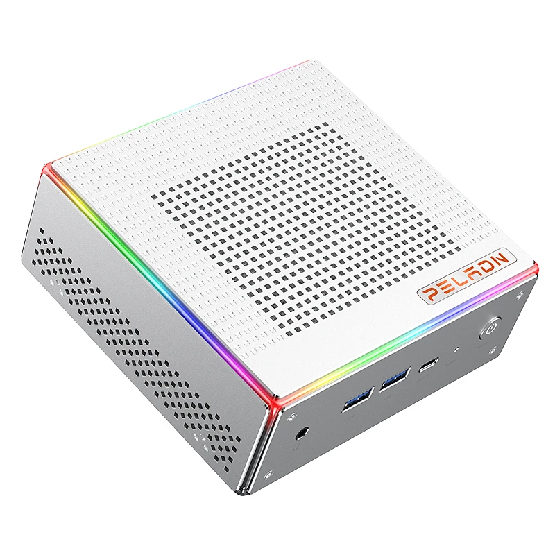 PELADN HA-4 RGBデザインミニPC、AMD 7 7735HS、最大64G RAM対応