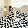 Black and white grid