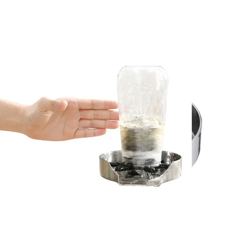 Bar Counter Automatic Sink Smart Glass Rinser Automatic Cup Washer with Brush
