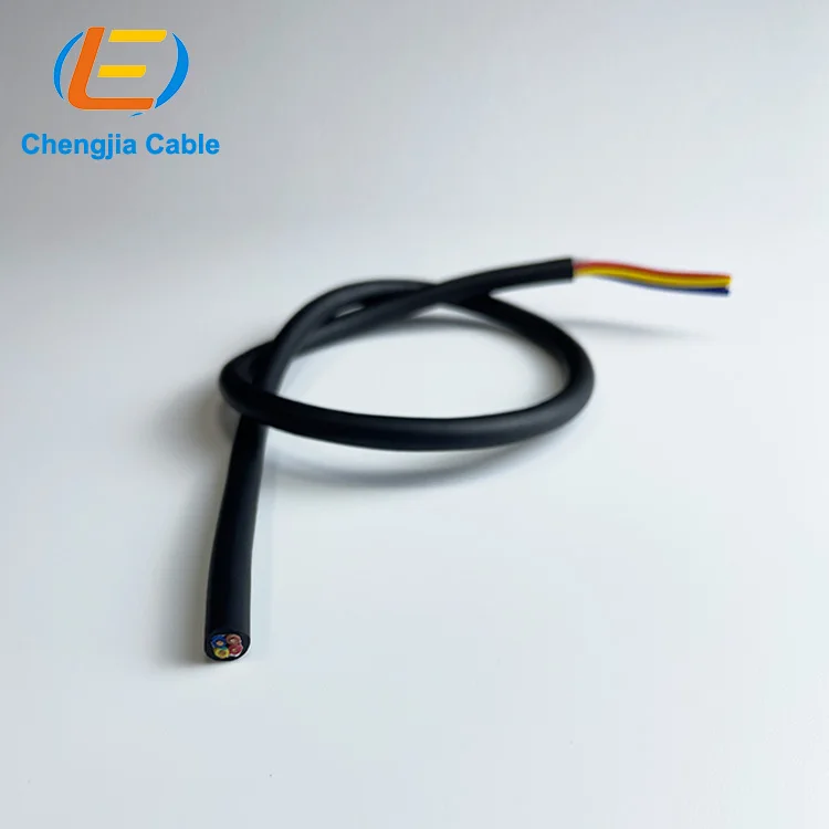 Câble de commande d'alimentation en PVC multiconducteur flexible non blindé/blindé YY07