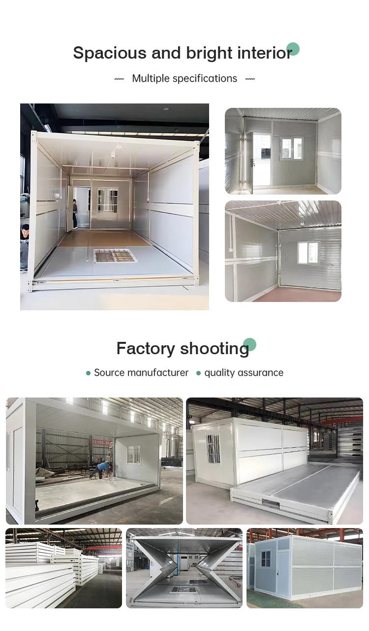 Modern Warehouse Modular Folding Container House Camping Foldable Small ...