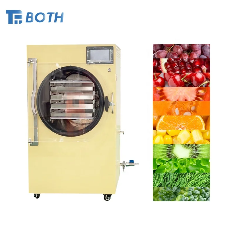 Home Use Food Candy Continuous Freeze Dryer Machine Food Drying Machine Portable Machine Food Vacuum Freeze Dryer