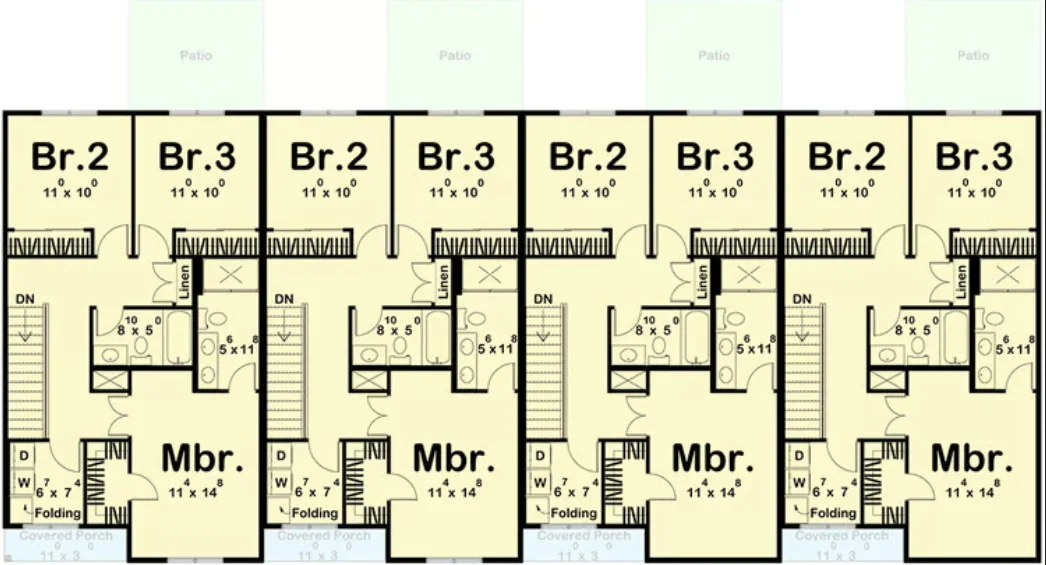 Economical Apartment Equipped with EPS Sandwich Partition Wall