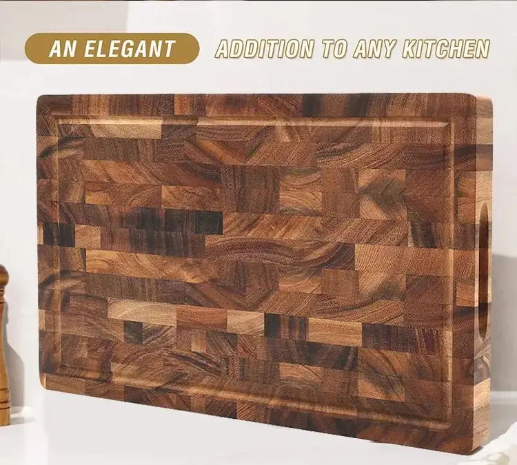 Оптовая продажа, большая толстая кухонная разделочная доска