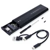 M.2 NVME y SATA negro