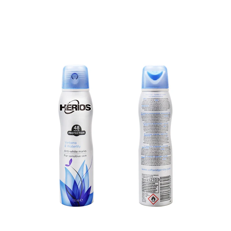 Herios Antiperspirant Deodorant Spray Cool Rush Deodorant For Men