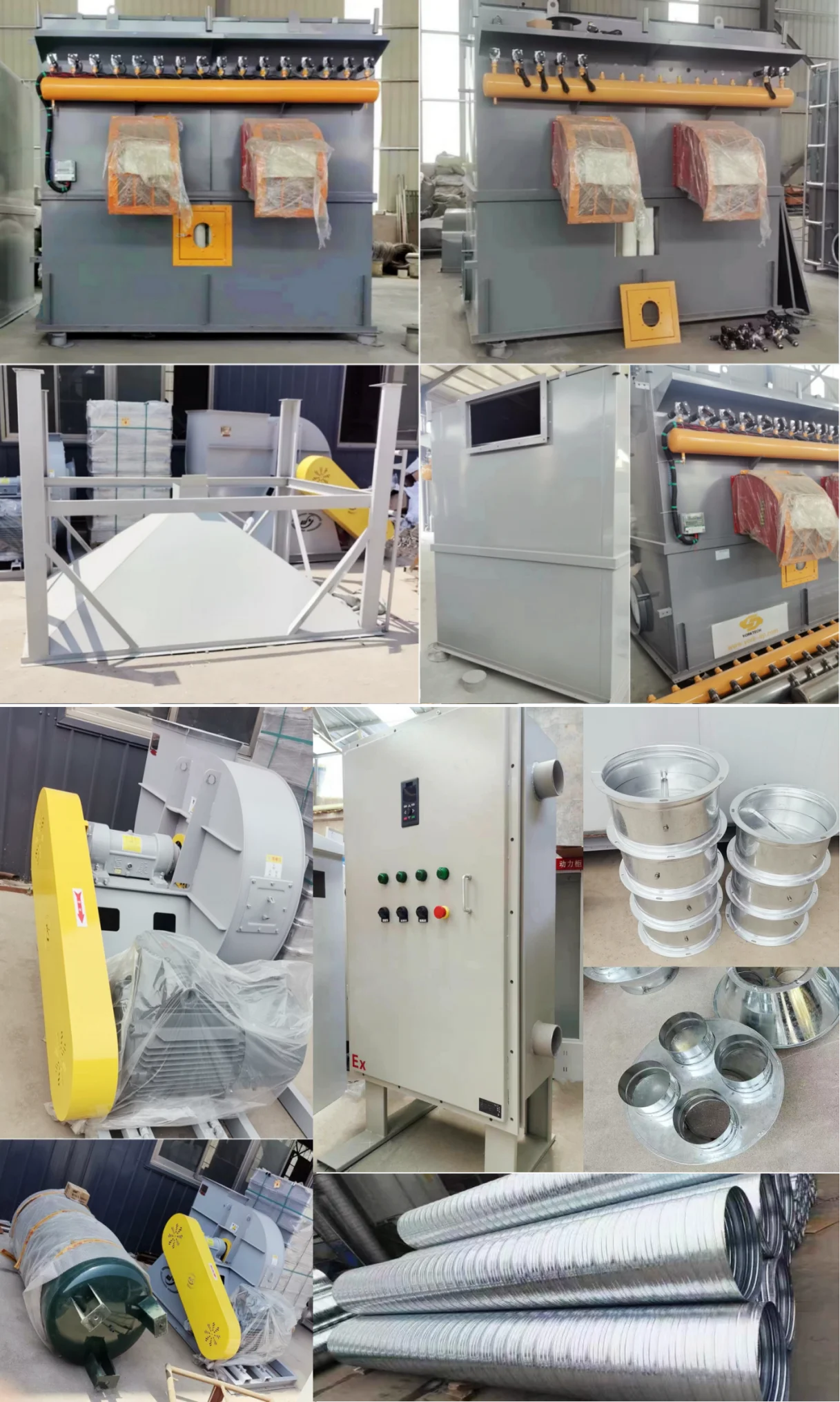 New Fume Extractor Baghouse Filters Dust Controlling System with 99% ...