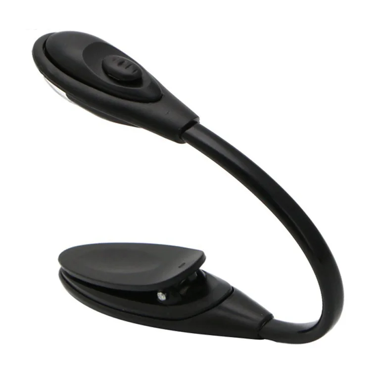 Mini Flexible Clipon Bright Book Light Laptop White Led Book Led