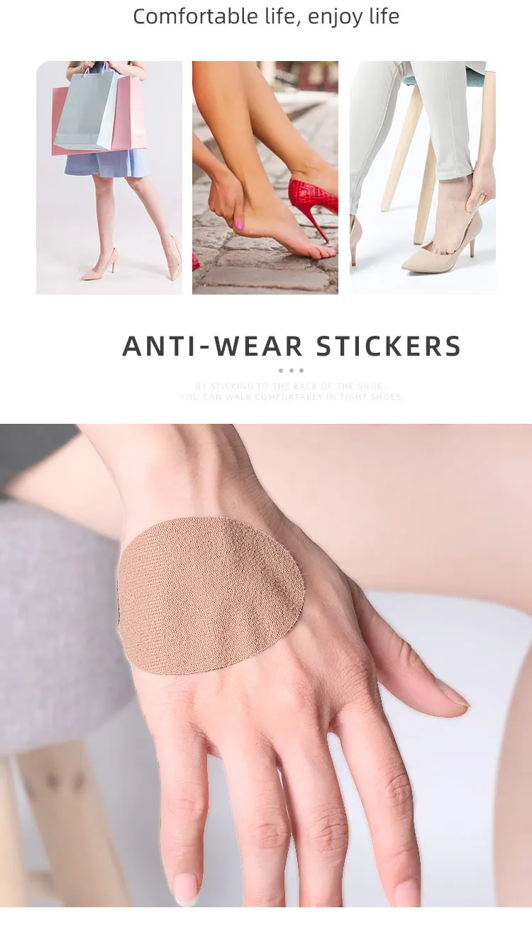 Moleskin Tape Flannel Adhesive Pads Heel Stickers Blister Prevention