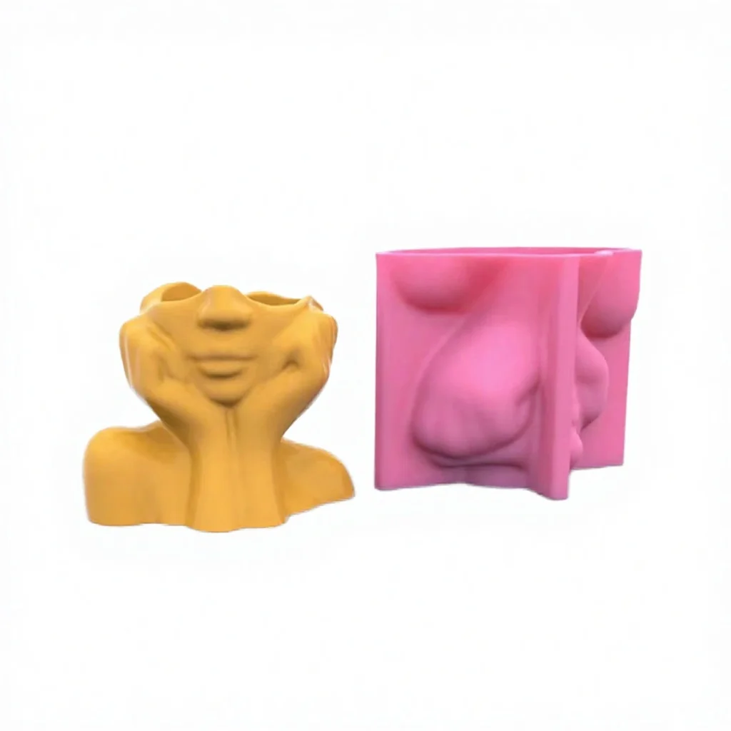 Portapenne a forma di vaso / vaso decorativo / stampo in silicone decorativo / scatola per il deposito ecologica e rispettosa dell'ambiente / articolo per la decorazione della casa