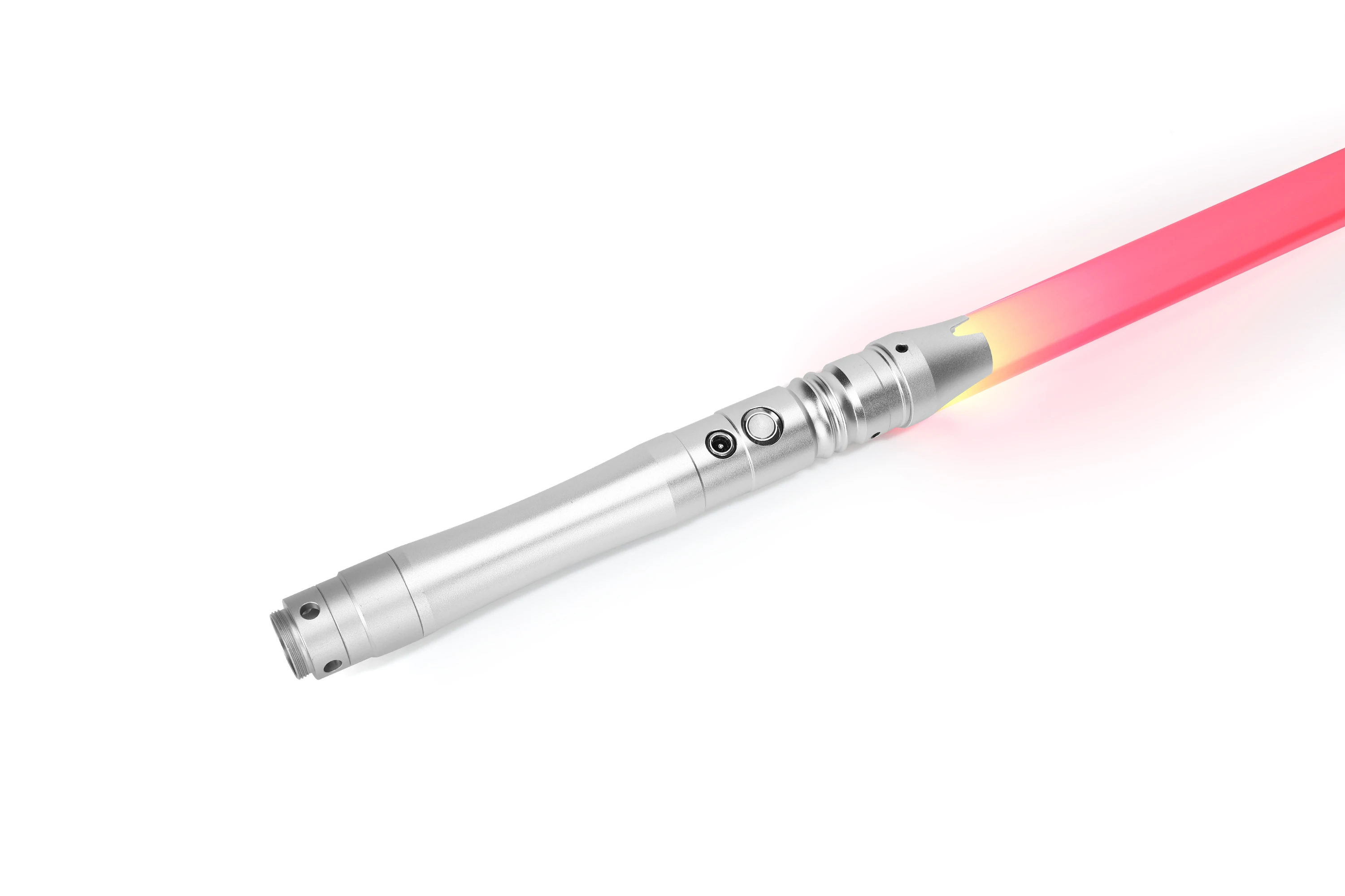 Световой эффект высокой освещенности для косплея световой меч подарок Yanqing джедай Sith Металлическая рукоятка pixel RGBW Дуэль сила