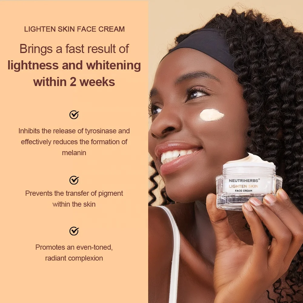 OEM 14 Day Bleaching Skin Beauty Safe Lightening Whitening Face Cream for  Black Skin - China Whitening Face Cream and Skin Whitening Face Cream price