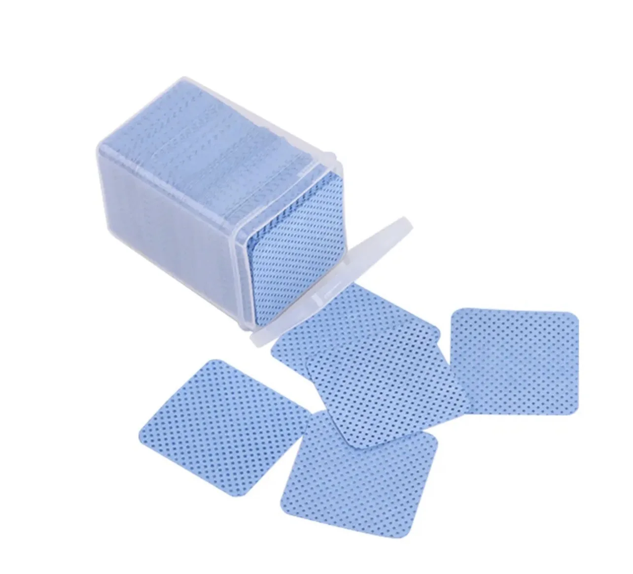 Custom Logo 200pcs/box Heart Nail Gel Remove Pads Lint Free Cotton Pad