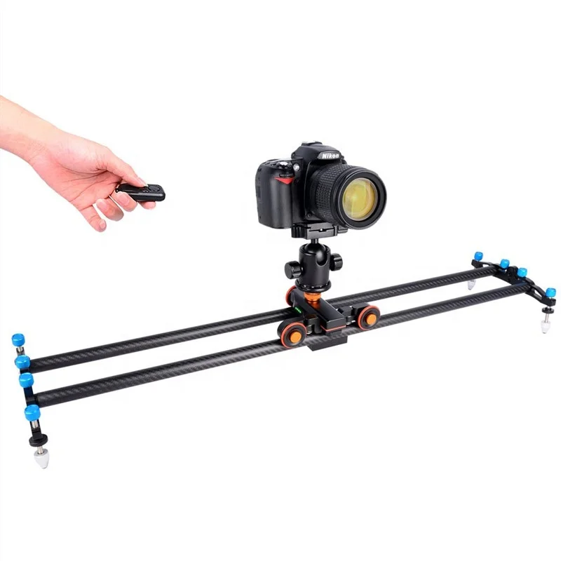 
 Регулируемый беспроводной пульт дистанционного управления 3 колеса DSLR камера видео авто электрический трек слайдер тележка для Gopro  