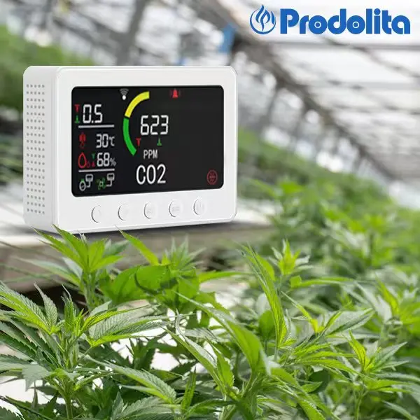 Умная палатка растущий СО2 контроллер датчик температуры и влажности умный штепсельный вентилятор