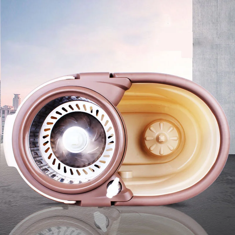 Инструменты для уборки лидер продаж круглая вращающаяся швабра Волшебная Швабра мытья пола с вращением на 360 градусов ведро чистки грязной