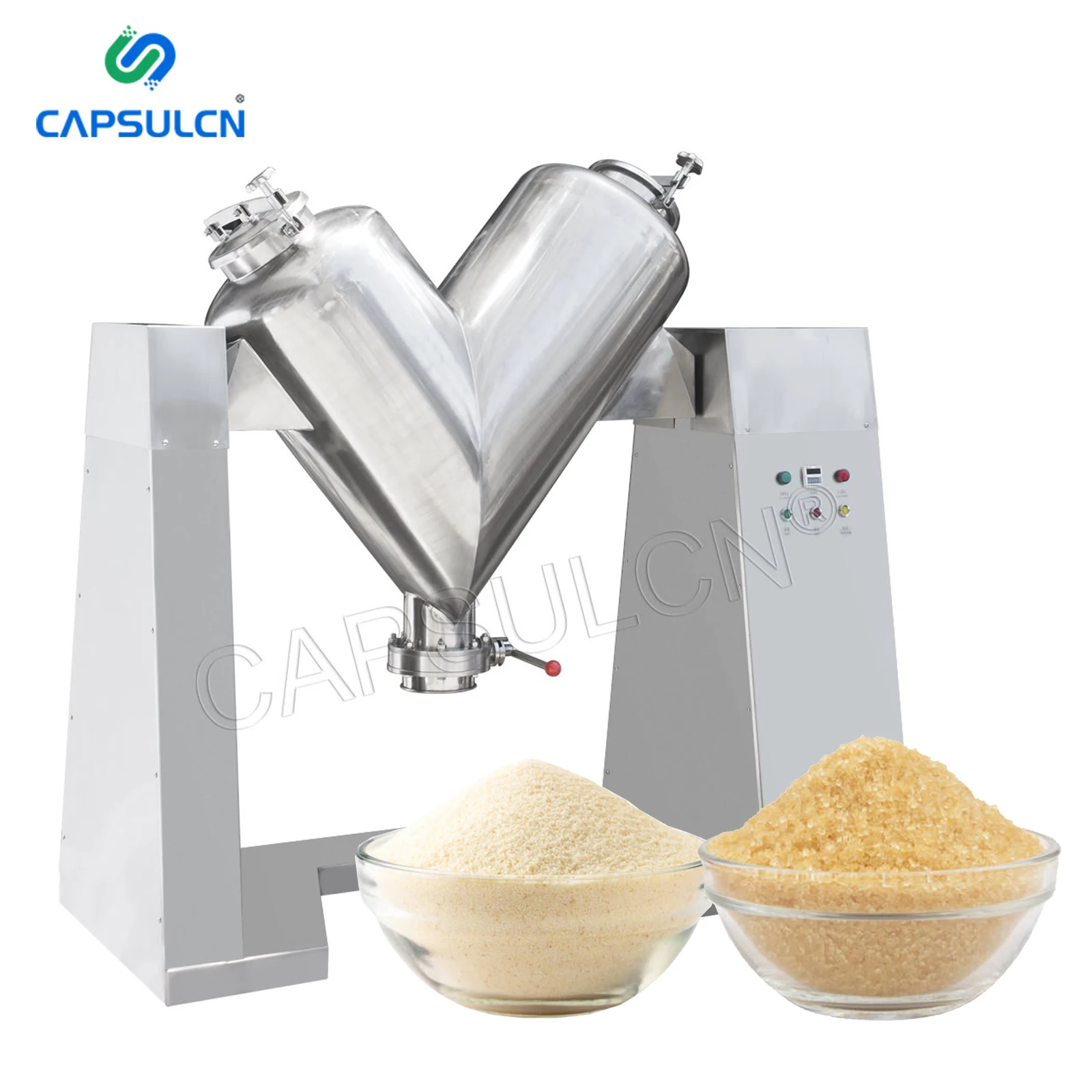 V200 Industrial Dry Blender Spices Powder Mixing Detergent Washing