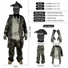 Black White Skeleton Colorful Set