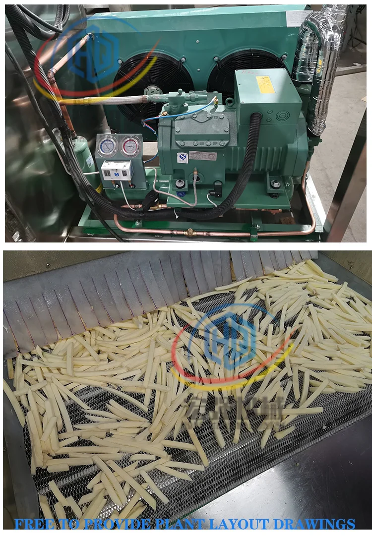 tunnel quick-freezing machine