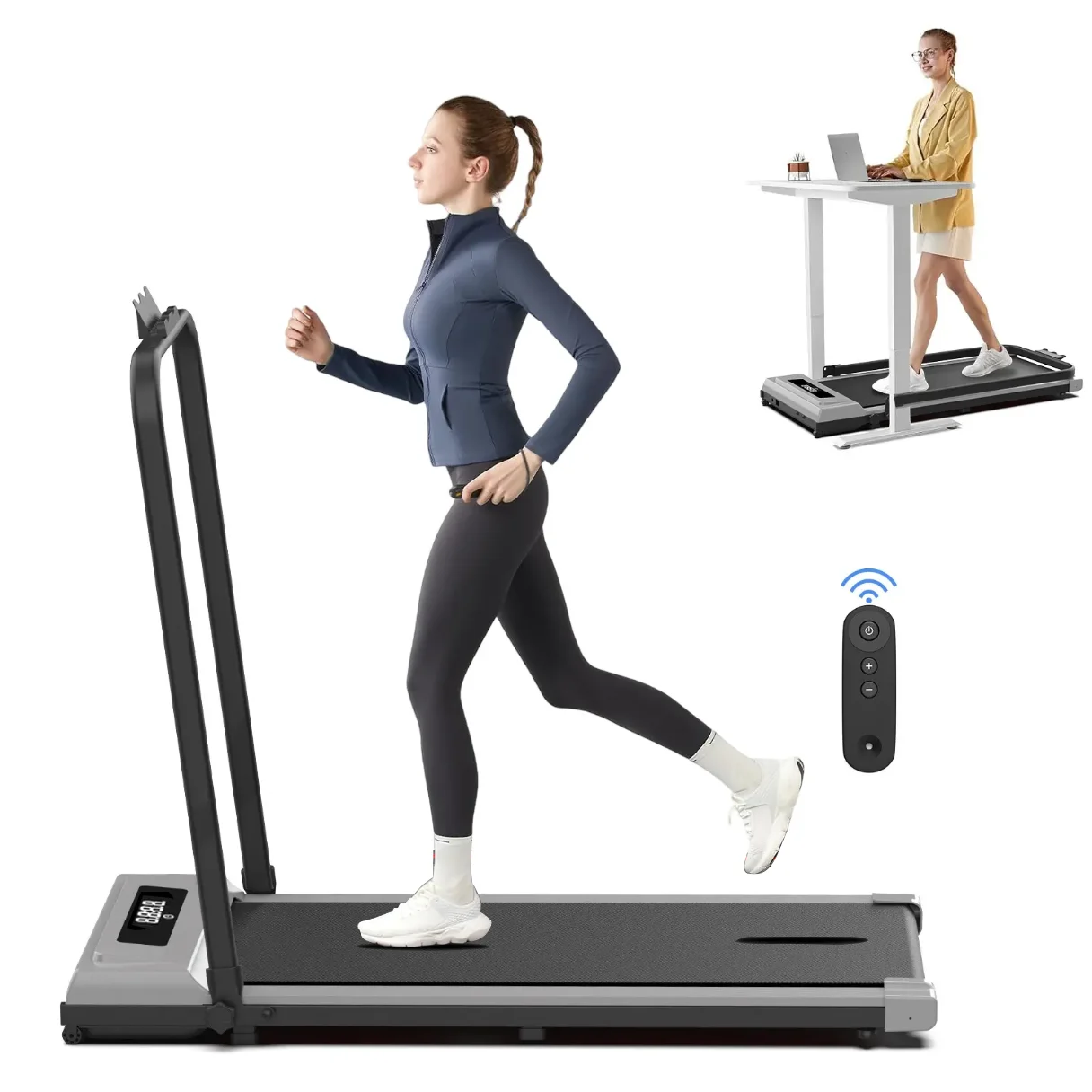 RS Mini Home Treadmills With Walking Pad Running Machine GYM for Home Use  Electric Treadmill Smart Portable Treadmill Machine