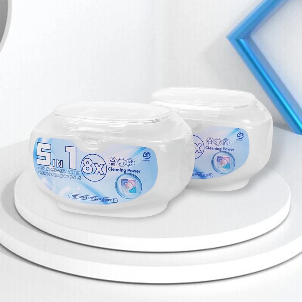 Natural 12g Tidee Pods Laundry Detergent Packs Hand/Machine Wash Pods Laundry Clean Scent Mini Laundry Detergent Bulk Pods