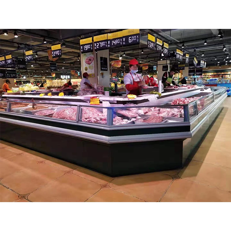 Meat Refrigerator Meat Display case Butchery Display Fridge