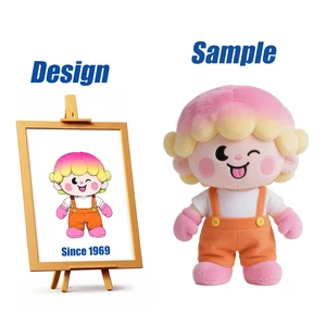 Shengye CE ASTM Custom Plush Toy Stuffed Action Figure Make Your Own Plush Toy Colorful Boy Girl Plush Dolls for Company Gifts