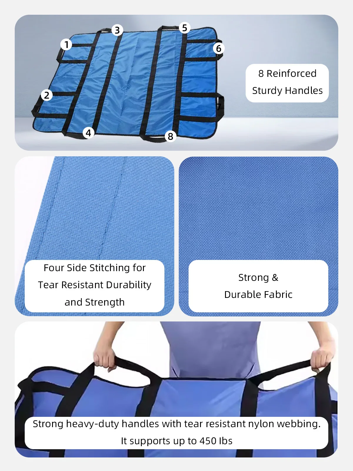 Wholesale Adjustable Woven Extra Large Transfer Pad Positioning Protec - product detail 3